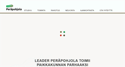Desktop Screenshot of perapohjola.fi
